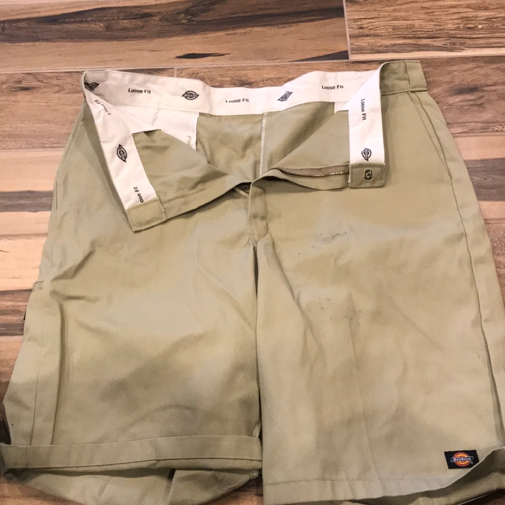 Used dickies with stain
